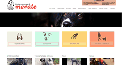 Desktop Screenshot of legadelcane-merate.org
